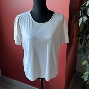 Tommy Bahama ivory short sleeve tee